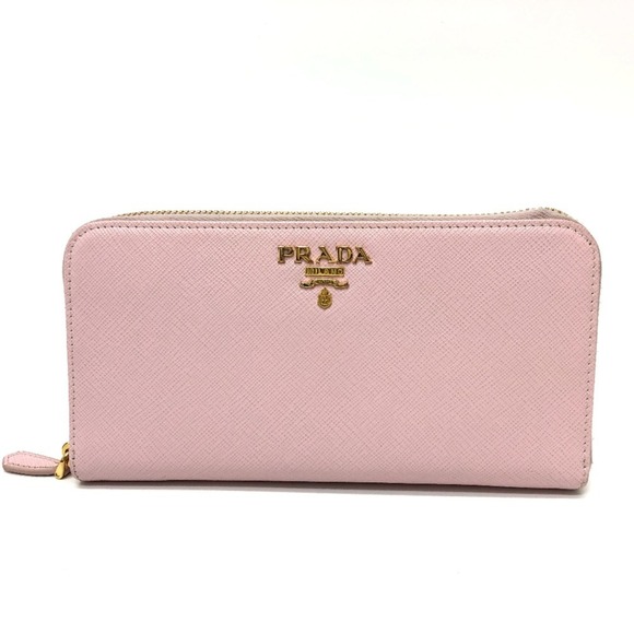 Prada Handbags - PRADA Pink Wallet